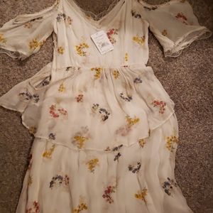 Brand New Vintage Free People long Maxi Dress